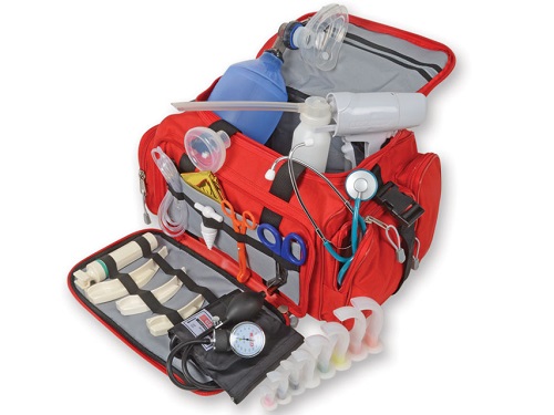 Bag in 600D Polyester With Emergency Kit Bag in 600D Polyester With Emergency Kit
